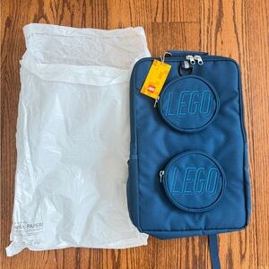 LEGO Navy Backpack with Circular Pockets